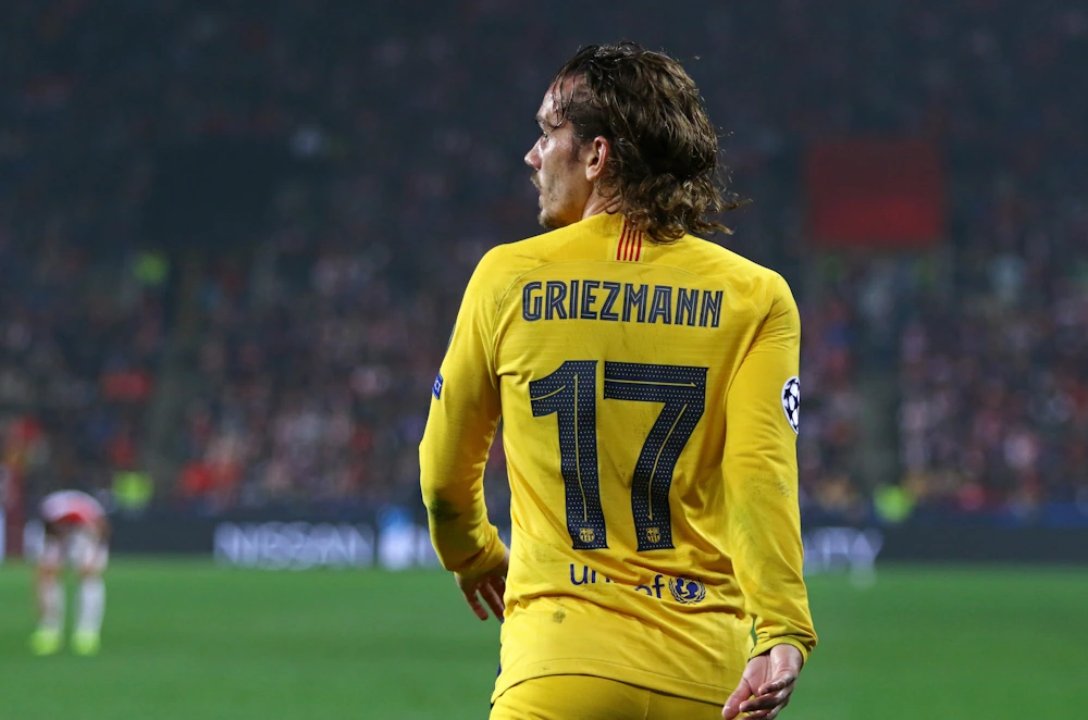 Antoine Griezmann - number 17 in Barcelona