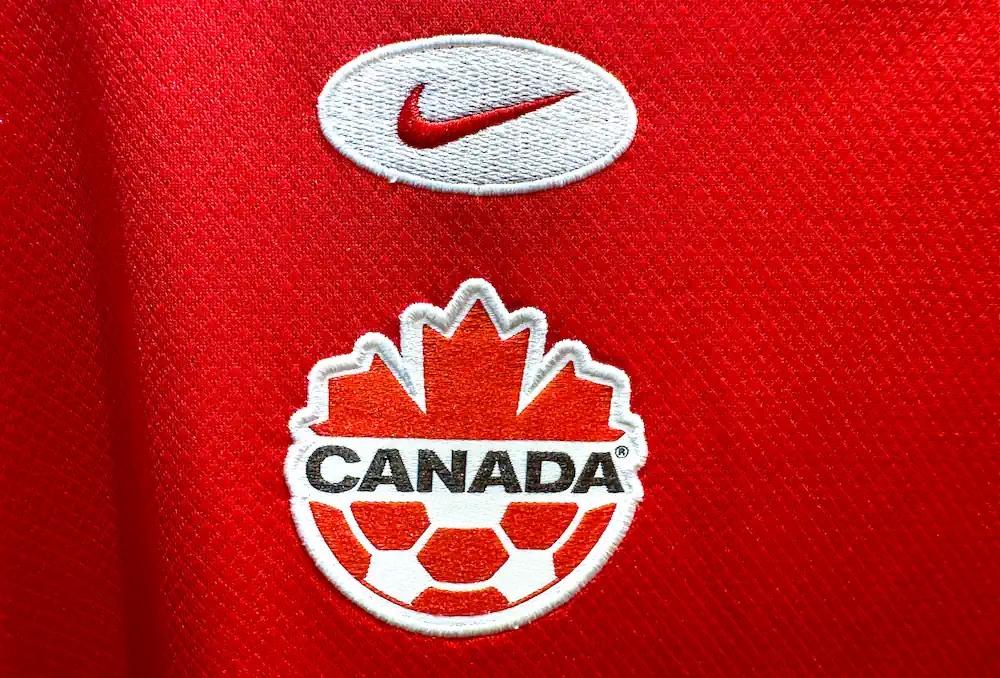 Canada logo on shirt