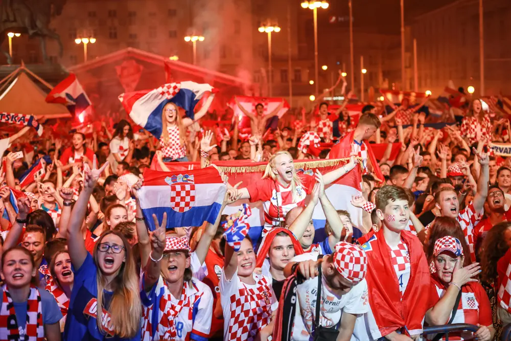 Croatian fans