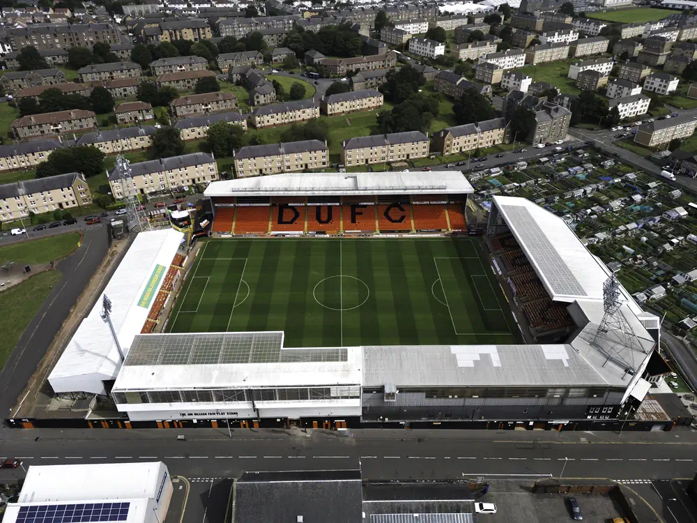 Dundee United's homme stadium Tannadice Park