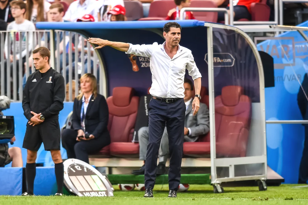 Fernando Hierro, manager Spain