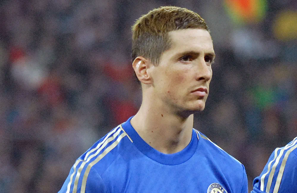 Close up of Fernando Torres