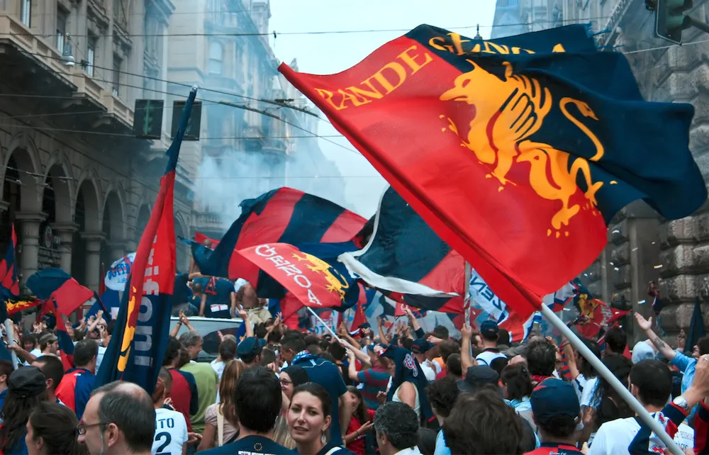 Genoa fans