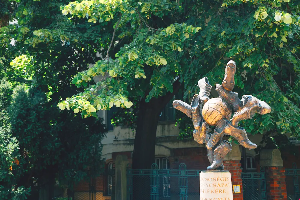 Monument celebrating the Mighty Magyars