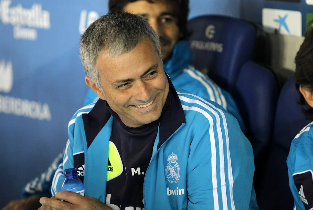 Jose Mourinho while managing Real Madrid