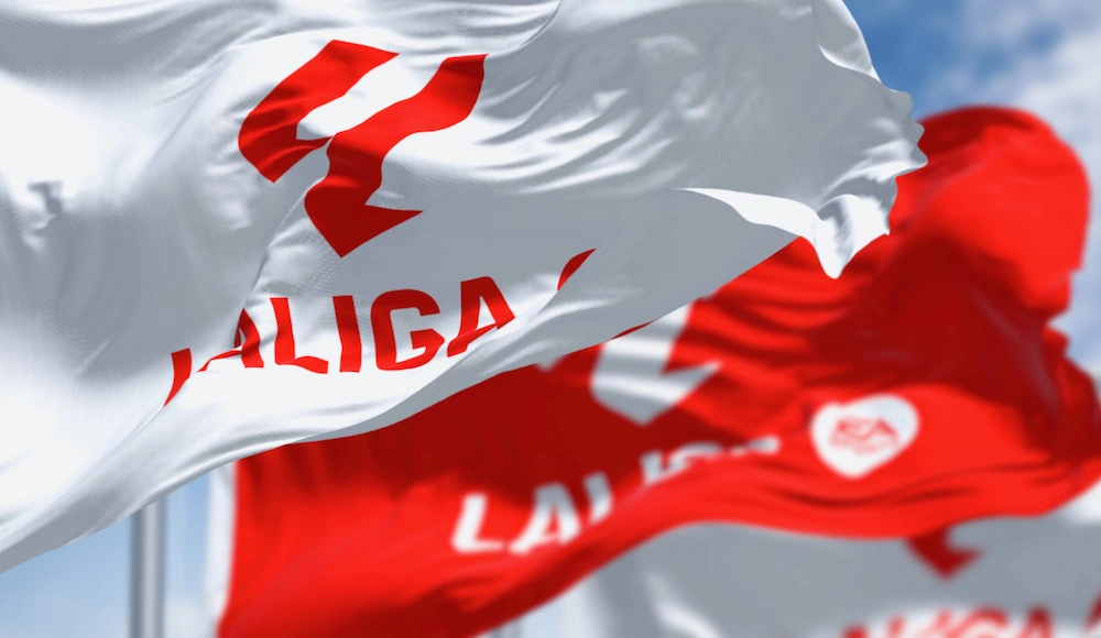 La Liga flags