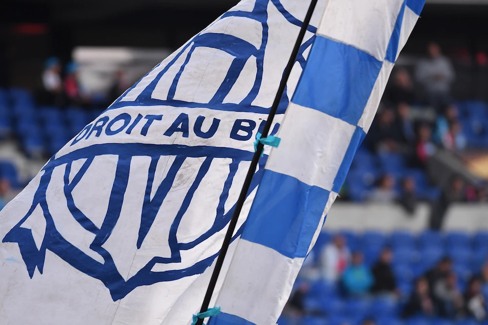 Olympique Marseille flag