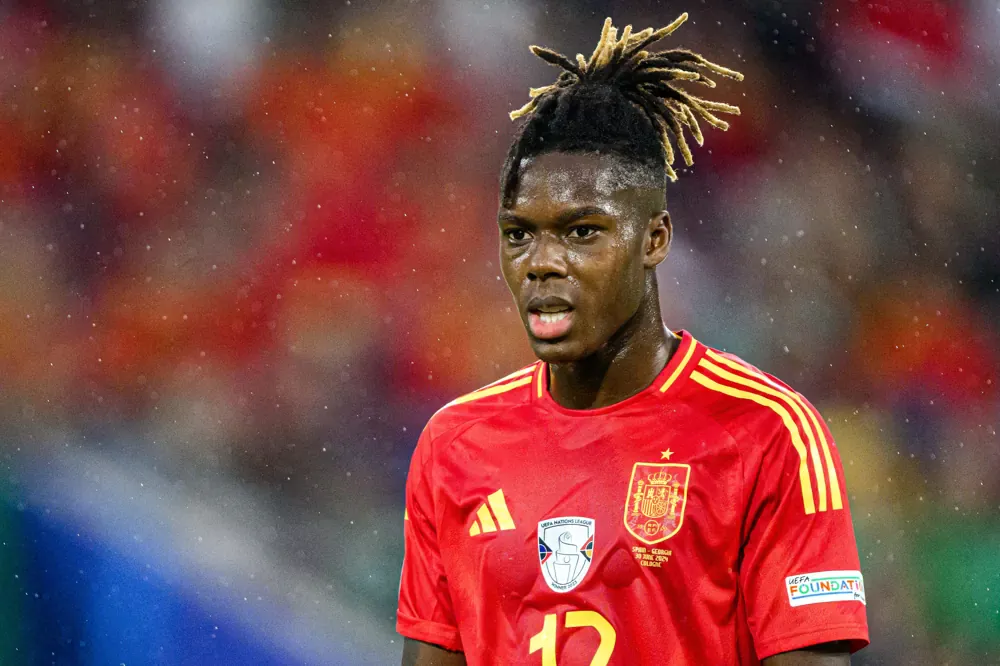 Nico Williams in the Spanish national team