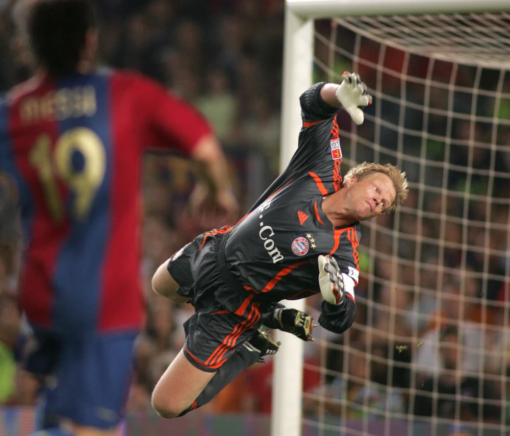 German goalkeeper Oliver Kahn