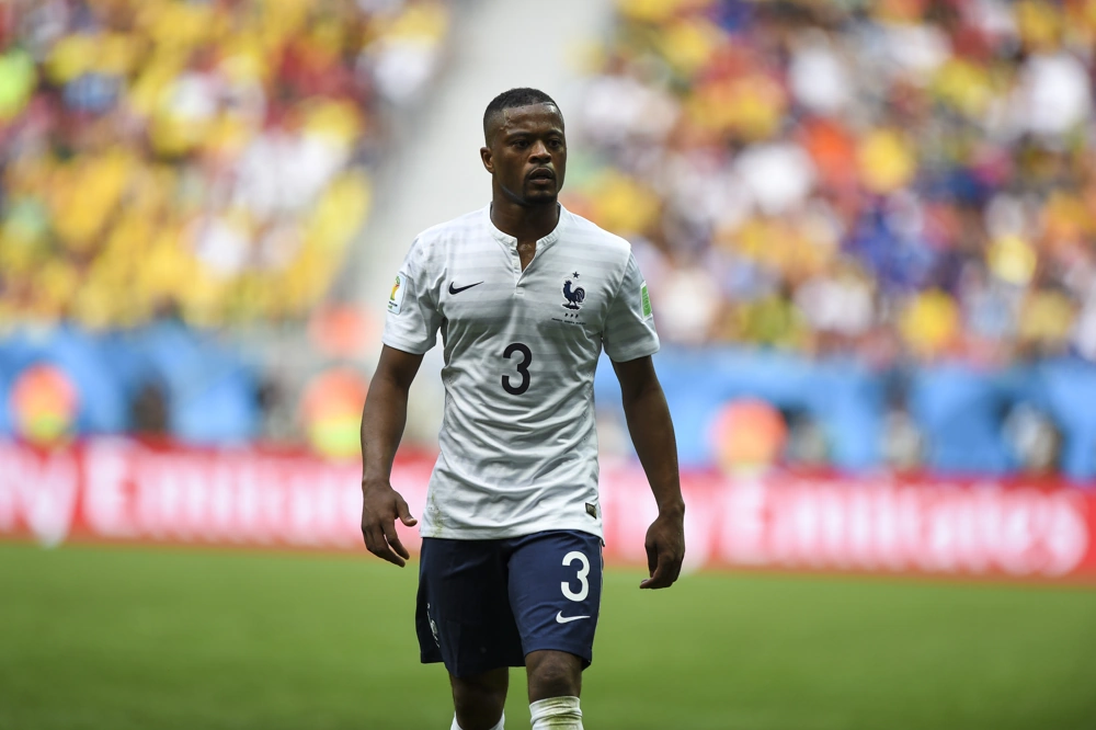 Patrice Evra - here in the French national team