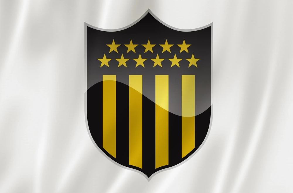 Peñarol  waiving flag