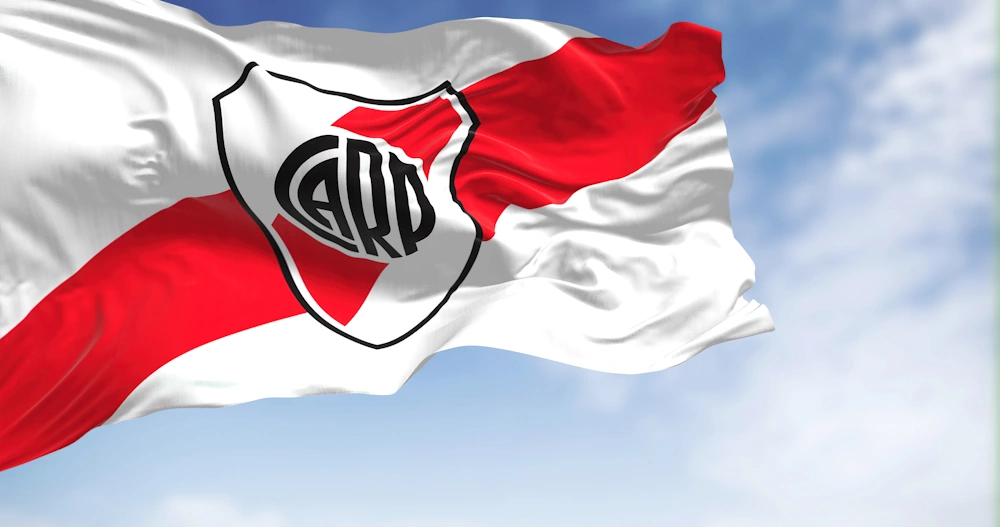 River Plate - team logo on flag