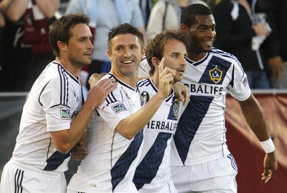 Robbie Keane during his years in LA Galaxy