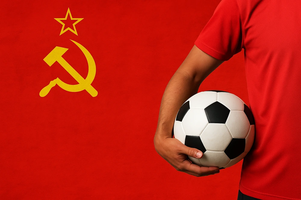 Sovjetvlag en voetbal