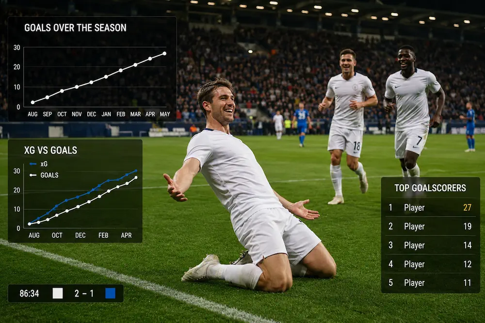 Goal scored, and the statistics around it