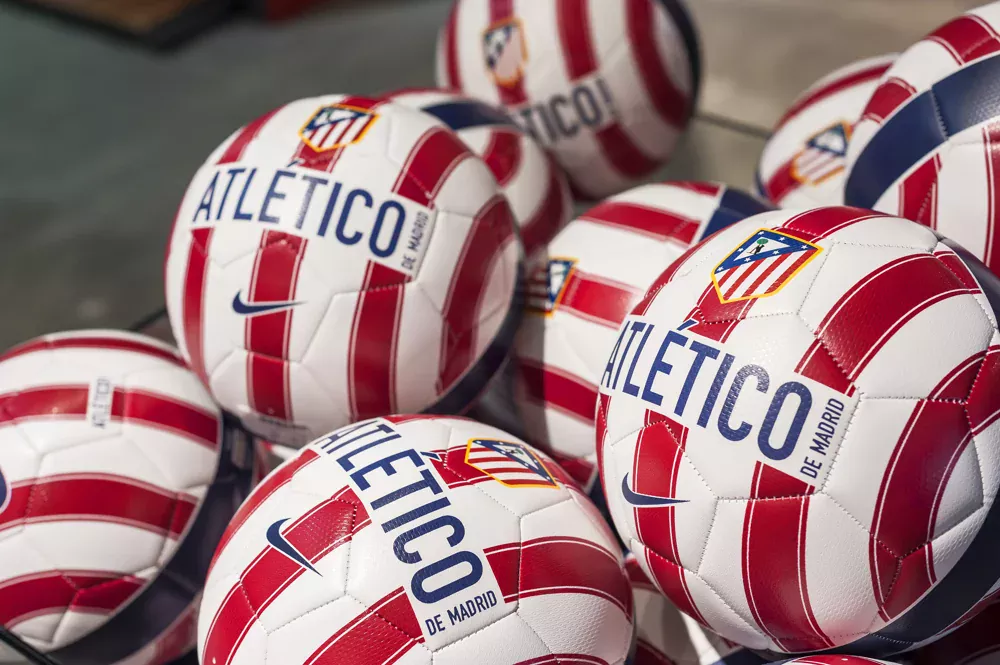 Atlético Madrid footballs