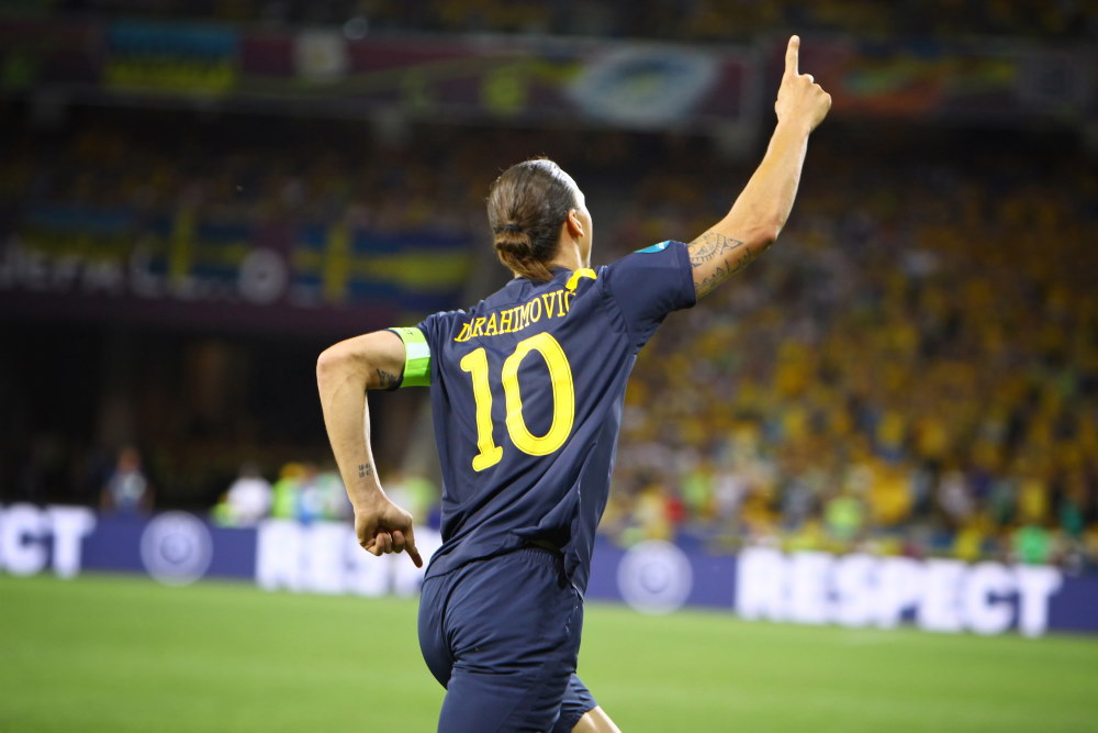 Zlatan Ibrahimovic in the national team