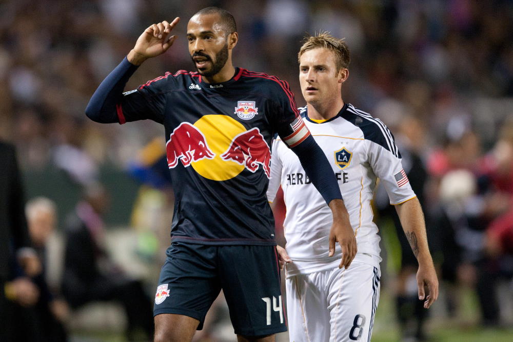 Thierry Henry - here while playing in the MLS